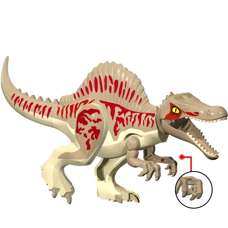 28CM Riesiger Raptor Carnotaurus Bausteine Dinosaurier Steine Tyrannosaurus T-Rex Zusammenbauen Kinderspielzeug Kindergeschenk Weihnachtsgeschenke 29