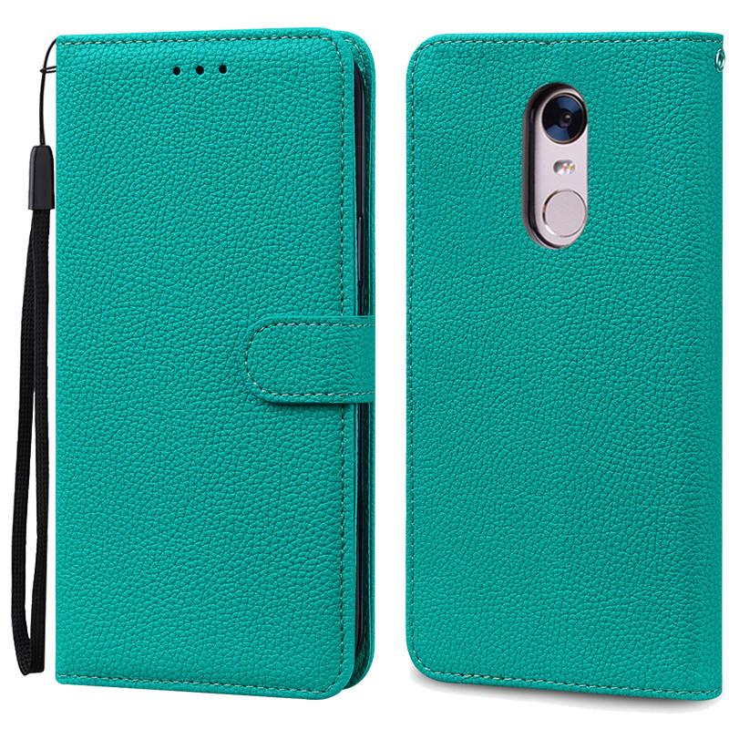 Für Xiaomi Redmi 5 Plus Hülle Redmi 5 Stoßfeste Brieftasche Flip Hülle für Xiomi Redmi 5 plus 5plus Handyhüllen Leder Fundas Shell For Redmi 5 Plus cyanblau
