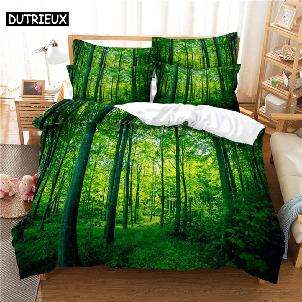 Schöne Blumen Bettwäsche Set Bettbezug Set 3D Bettwäsche Digitaldruck Bettwäsche Queen Size Bettwäsche Set Modedesign EU single(135x200cm)&set