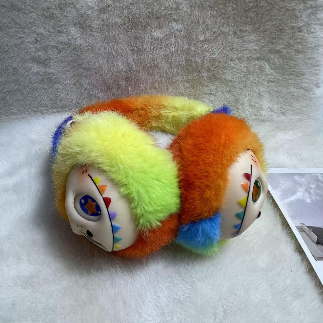 Labubu Kindermode Vinyl Ohrenschützer - Kälteschutz & Wärme