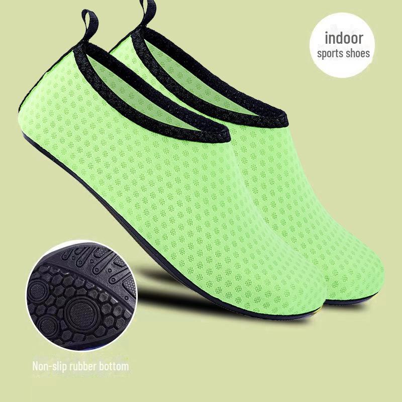 Rutschfeste Yoga- und Fitnessschuhe für Männer und Frauen – Schuhe mit weicher Sohle für Indoor-Training, Tanzen, Seilspringen und Laufband M (Size 36-37)