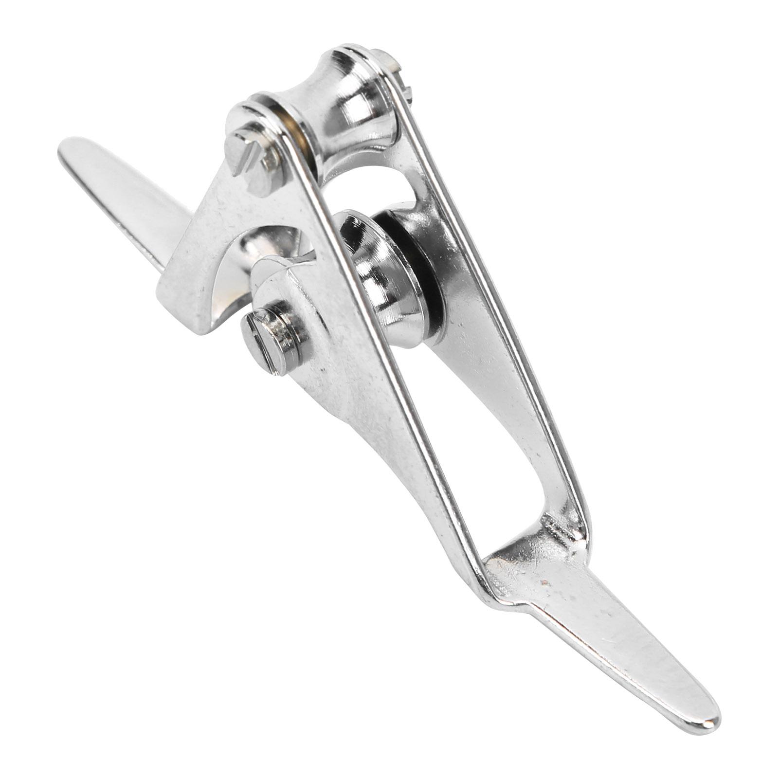 Doppel Flaschenzug Edelstahl Angelrolle Guide Spitze Langlebig Angelrute Roller TipSmall