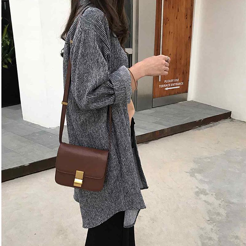 Herbst Jacke Chic Lange Cord Jacken Mäntel Weibliche Koreanische Lose BF Mäntel Casual Jacke L