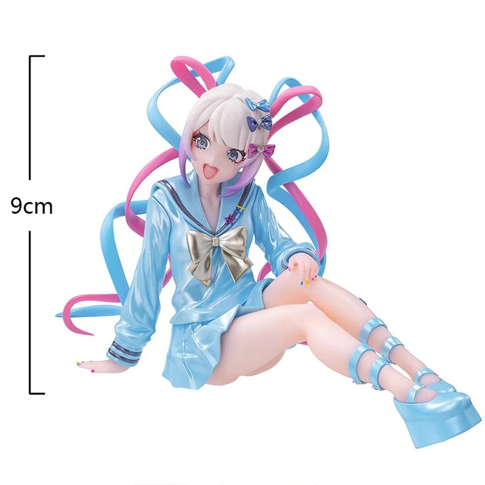 Anime Bedürftiger Streamer Überdosis Chouzetsu Saikawa Tenshi-chan Sitzendes Modell PVC Statue Schreibtischdekoration Geschenk Perfektes Geschenk