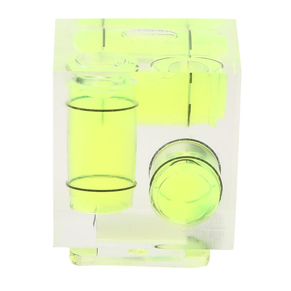 Kaltschuh Dreidimensionales Quadrat 3 Achsen Bubble Air Level für Digitalkamera