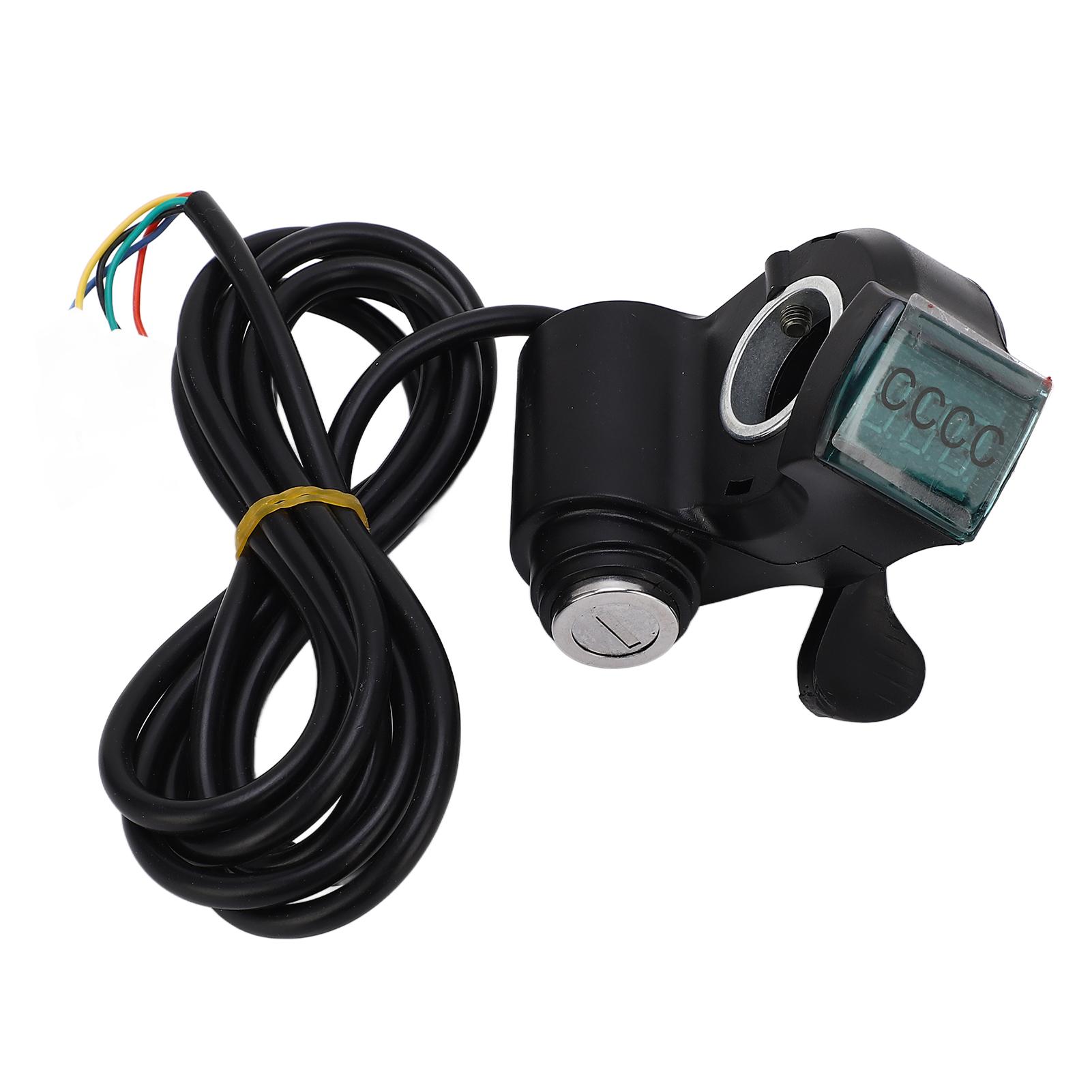 24V 500W Elektrofahrrad Controller Daumengas Set Gebürsteter Controller mit Daumengas für