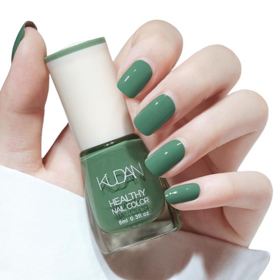 8 ml Nagellack, trocknet schnell, reizt nicht, lebendige Farbe, hervorragende Sättigung, lang anhaltende Wirkung, dekorativer wasserfester Nagellack C