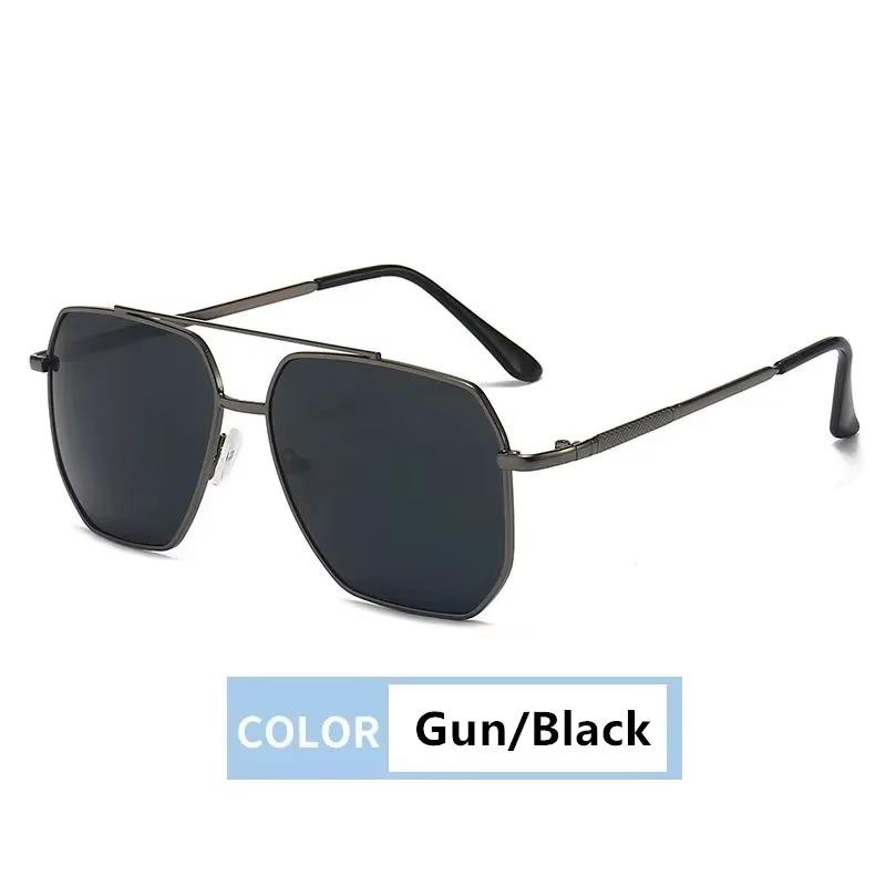 Mode Herren Sonnenbrille Pilot Klassisch Fahren Sonnenbrille Metallrahmen Spiegel Freizeit Angeln Geschäftsleute/Frauen Brille UV400