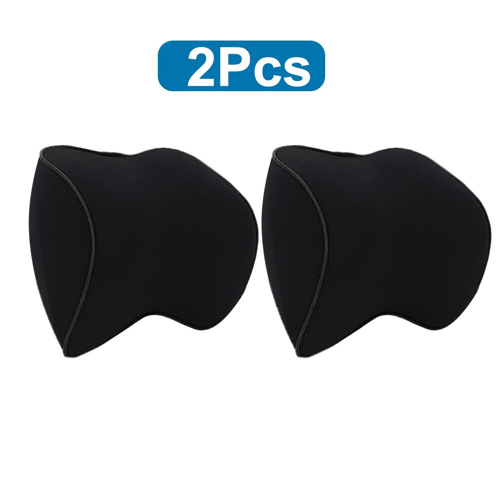 Atmungsaktive Auto Kopfstütze Nacken Kissen Auto Auto Sitz Kissen Memory Foam Kopf Unterstützung Neck Rest Schutz Autos 2 Pcs Type B