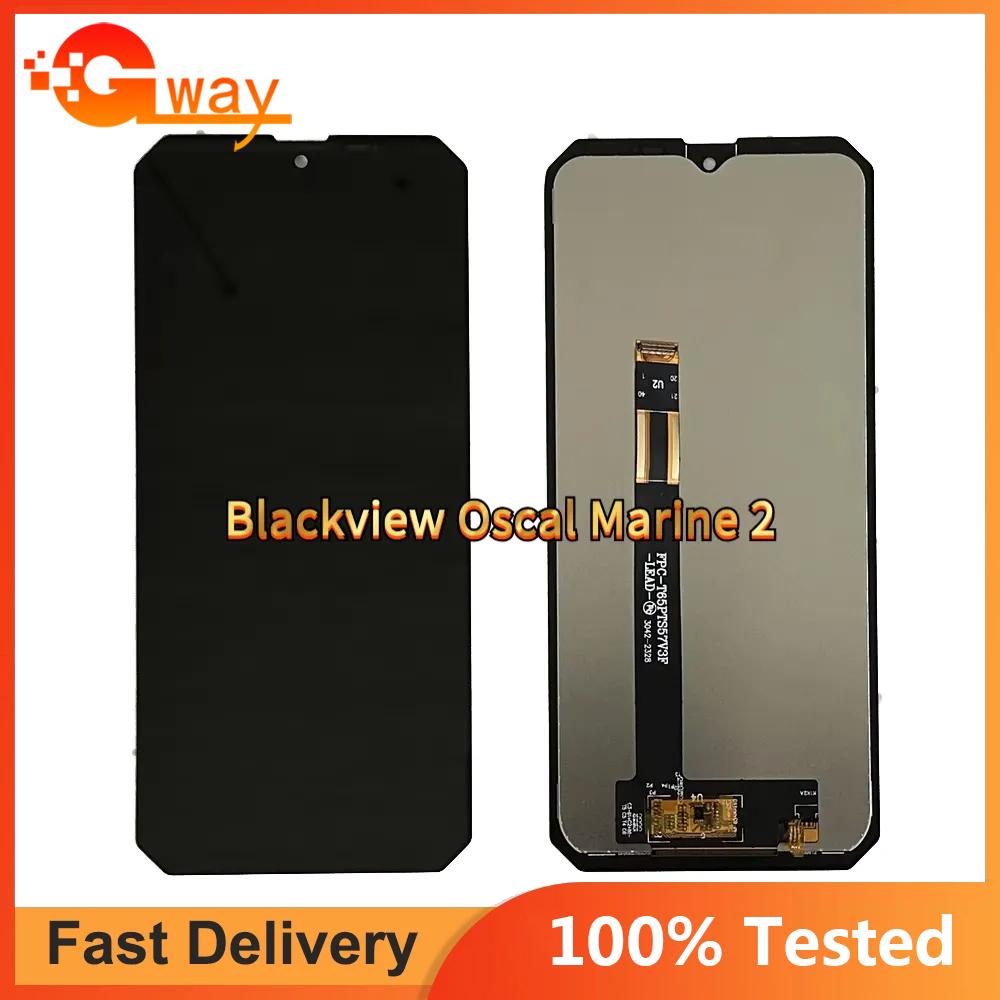 Komplette LCD-Bildschirm- und Digitizer-Einheit für Blackview Oscal Marine 2