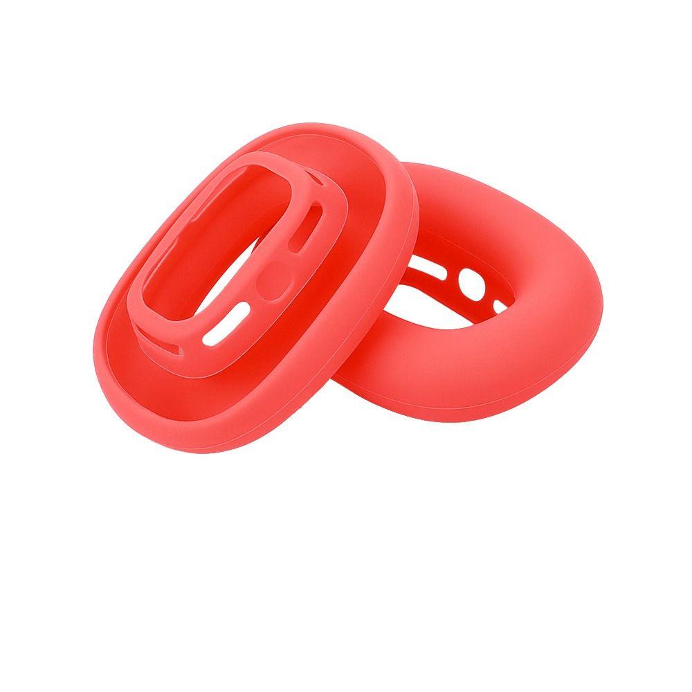 Ersatz-Ohrpolster, weiche Kopfhörer-Schutzhülle für AirPods Max-Kopfhörer-Zubehör Red