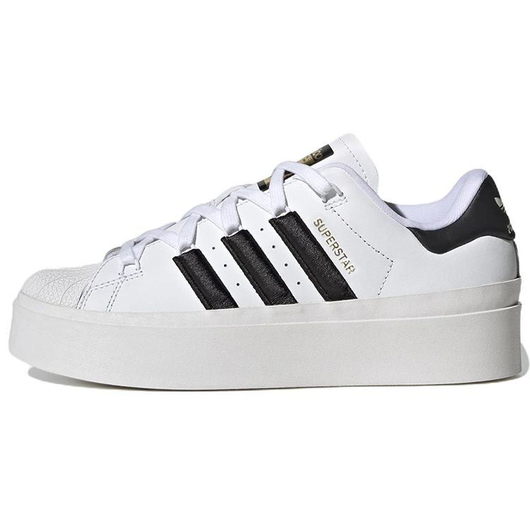 Adidas Superstar Bonega Weiß Schwarz Gold Metallic Damen Sneaker Wolkenweiß Kernschwarz GX1840 41⅓