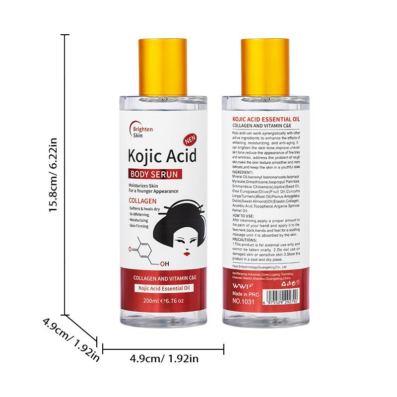 Kurkuma Ätherisches Öl Massage Ganzer Körper Durch Die Meridiane Ingwer Massage Gua Sha Öl Körpermassageöl kojic acid essential oil 200ml white