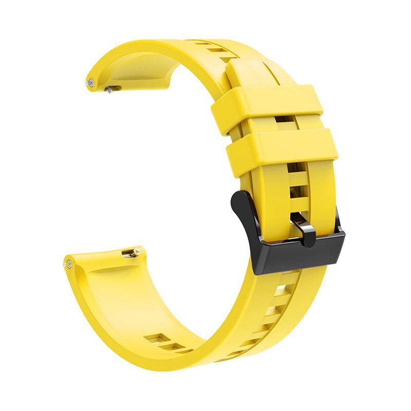 22 mm Silikonarmband für Huawei GT 2 3 4 46 mm Armband für Huawei Watch3 GT4 GT2 Pro GT2e Magic2 Armband mit Fußballmuster 22mm dargestellt