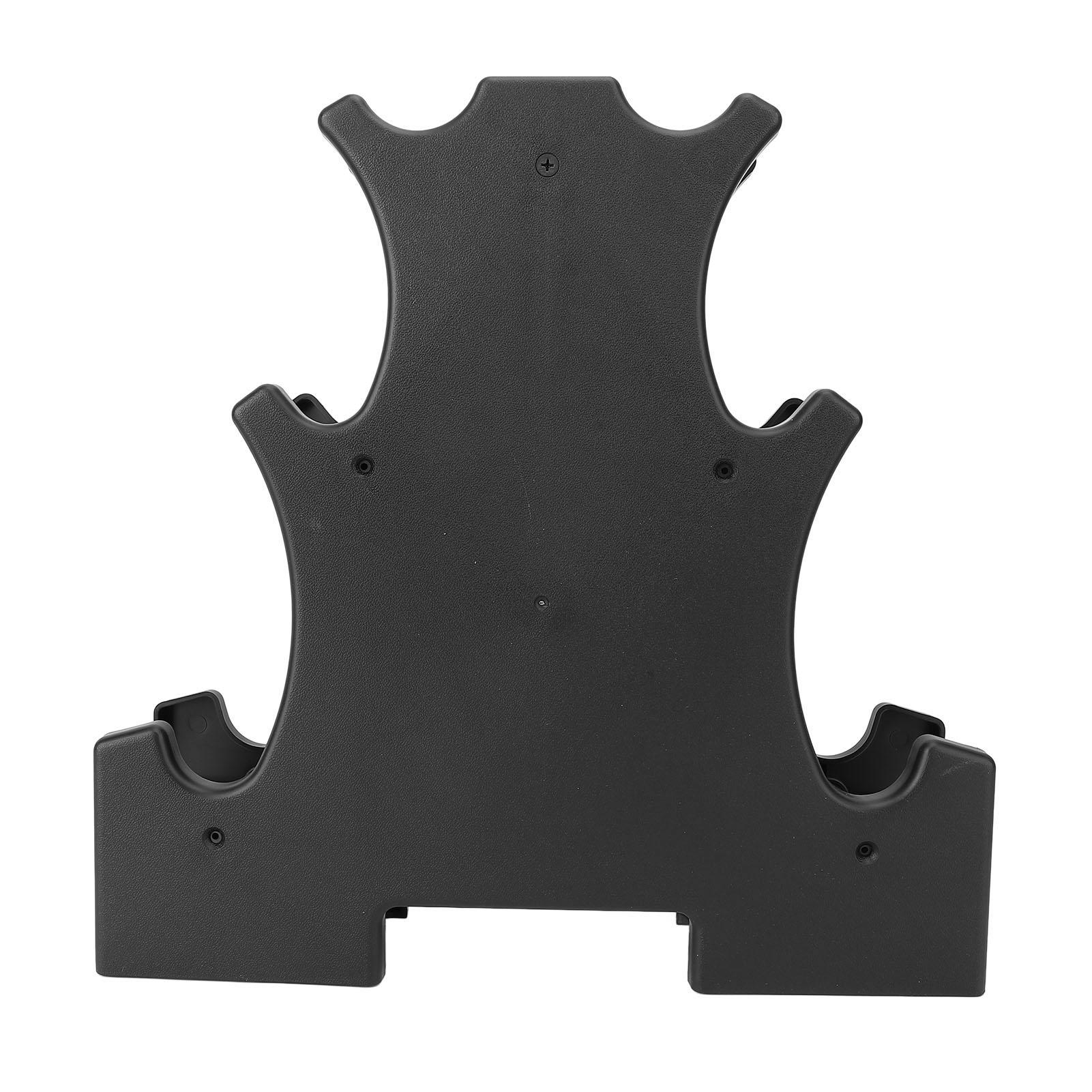 Hantelständer Gewichtsständer für Hanteln Kompakter 3-stufiger Hantelhalter für Heim-Fitnessstudio