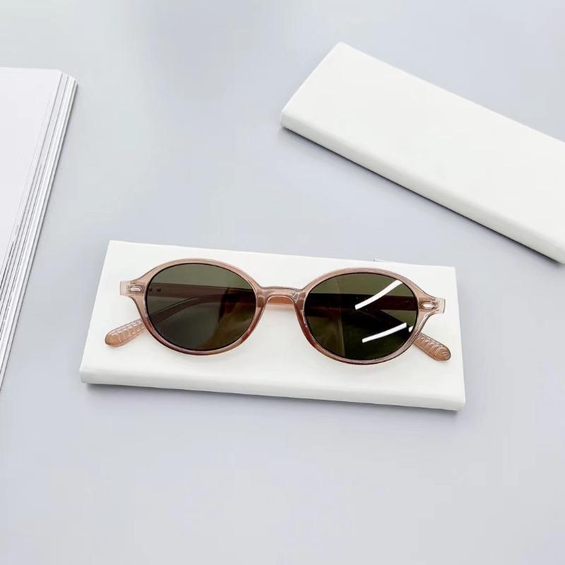 Retro Kleine Ovale Sonnenbrille Frauen Männer Nieten Shades Fashion Eyewear Europäischen Amerikanischen Stil Sonnenbrille UV400