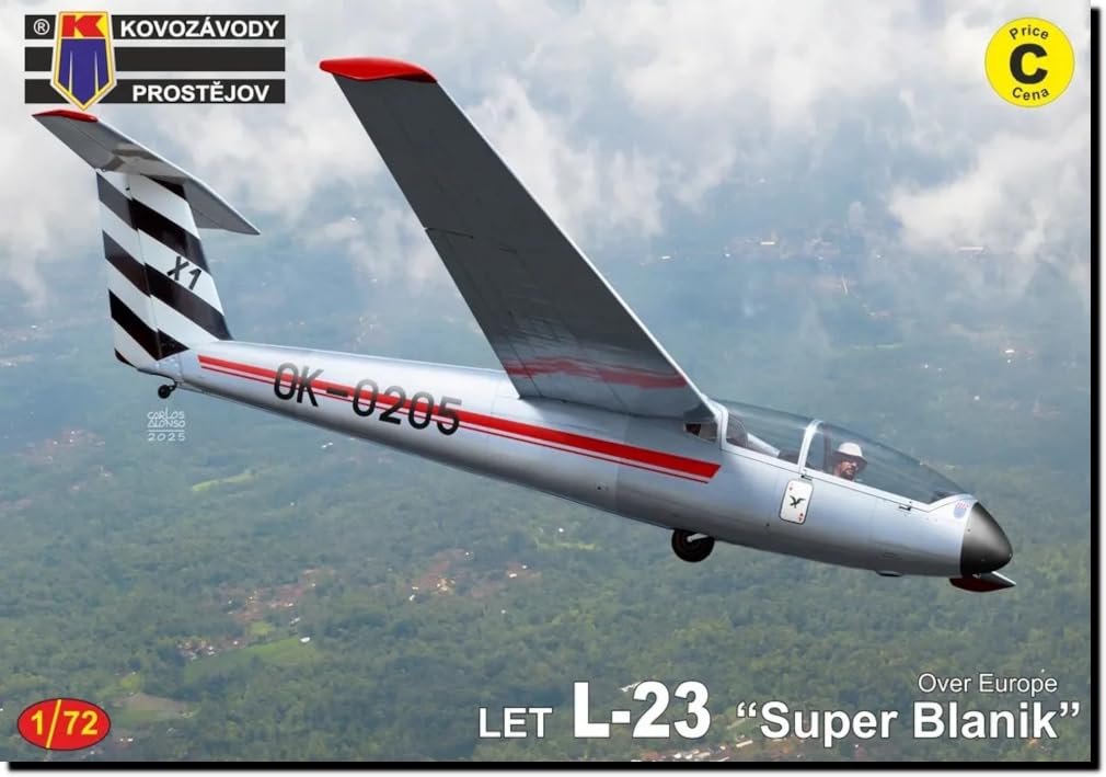 KP Models LET Superblanik Europäisches Flugzeug Plastikmodellbausatz KPM0487 1/72 L-23 (Flugzeug)
