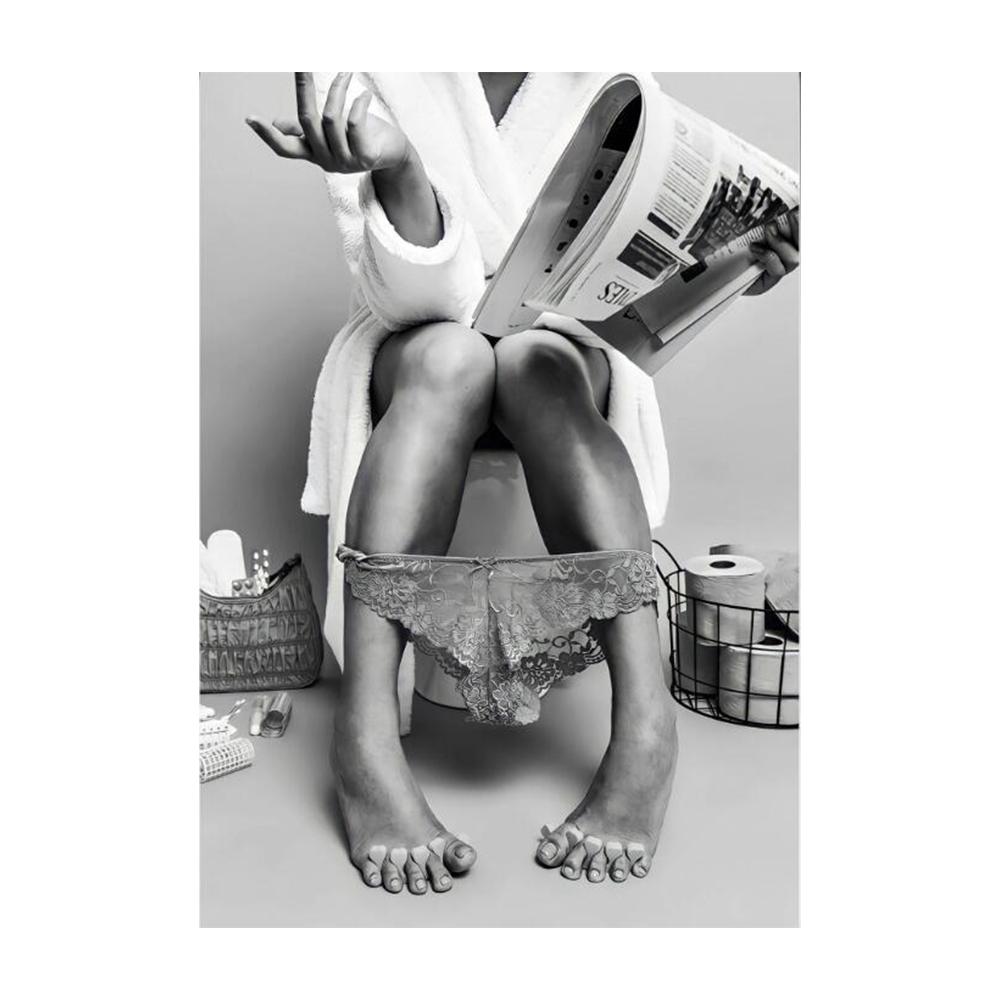 Moderne Mädchen Nordic Leinwand Kunst Poster Und Drucke Schwarz Und Weiß Leinwand Gemälde An Der Wand Kunst Bilder Dekoration Cuadro 20x30cm with frame gelb