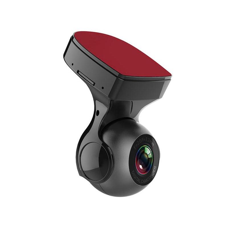 Auto-WIFI-Fahrrekorder 1080P Einzelobjektiv-Nachtsicht-Videoregistratoren unterstützen G-Sensor, Loop-Video, mobile Überwachung, Parküberwachung WIFI version schwarz