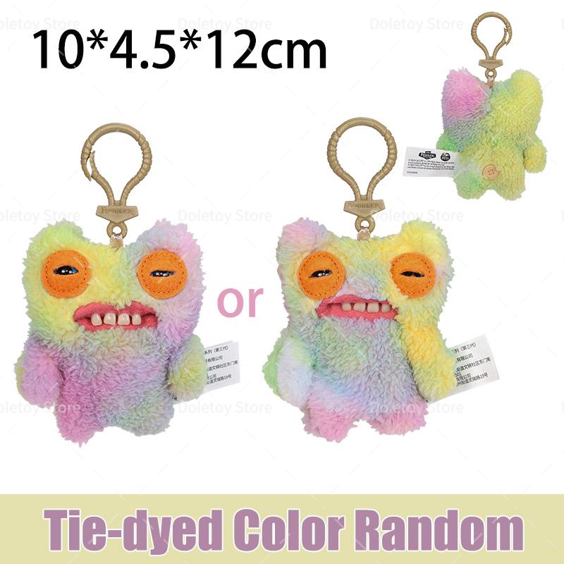 Schöne Fuggler Plüsch Schlüsselanhänger Lustiges Hässliches Monster Fugg Sasquoosh Unentschlossenes Grinsen Grinsen Monster Niedliches Plüsch Sammlerstück Rucksack Anhänger beige