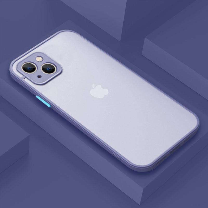 Luxuriöse, stoßfeste Handyhüllen für iPhone 16 Plus 15 14 Pro Max 13 12 Mini 11 Pro X XR X SE 2020 7 8 Plus Hülle Transparente Schutzrückseite iPhone 16 Plus grau