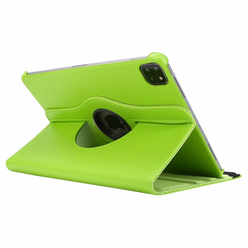 Für Apple Ipad Air 1 2 3 4 10,9 Pro 9,7 10,5 11 12,9 2015 2017 2018 2020 7. 8. 9. 10,2 2021 Fall Stand Leder Smart Cover air 1 air 2 android grün