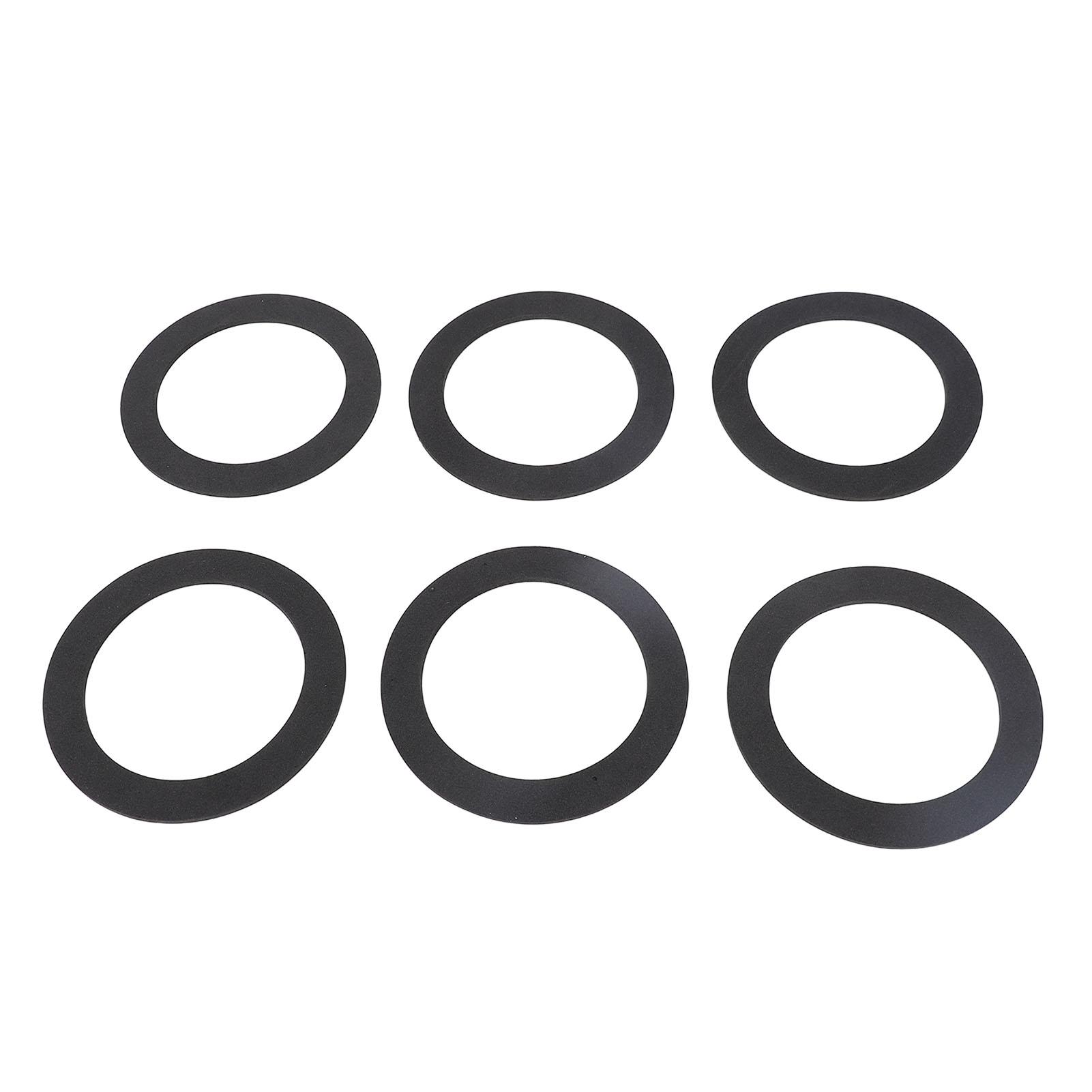 10 STÜCKE Lautsprecher Dichtringe Lautsprecher Dichtungen Stoßfest Rutschfest Geräuschreduzierend EVA Lautsprecher