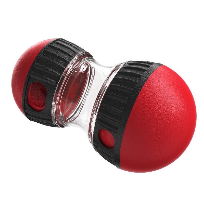 Haustier Hund Leckage Lebensmittel Spielzeug Tumbler Leckage Lebensmittel Ball Elliptische Rolling Ball Langsame Fütterung Schützt Magen Steigern Intelligenz hund black