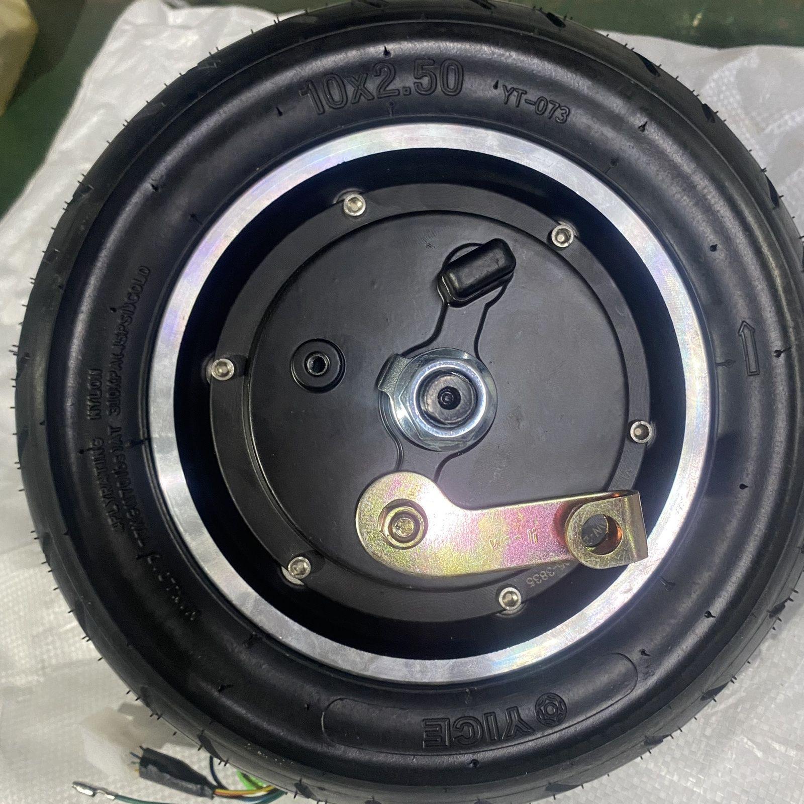 10-Zoll Elektroroller-Motor mit Scheibenbremse für Ride-Hailing & Pendeln, Kompatibel mit 36V/48V Systemen, Hinterradnabenmotor 48v straßenreifen trommelbremse rad