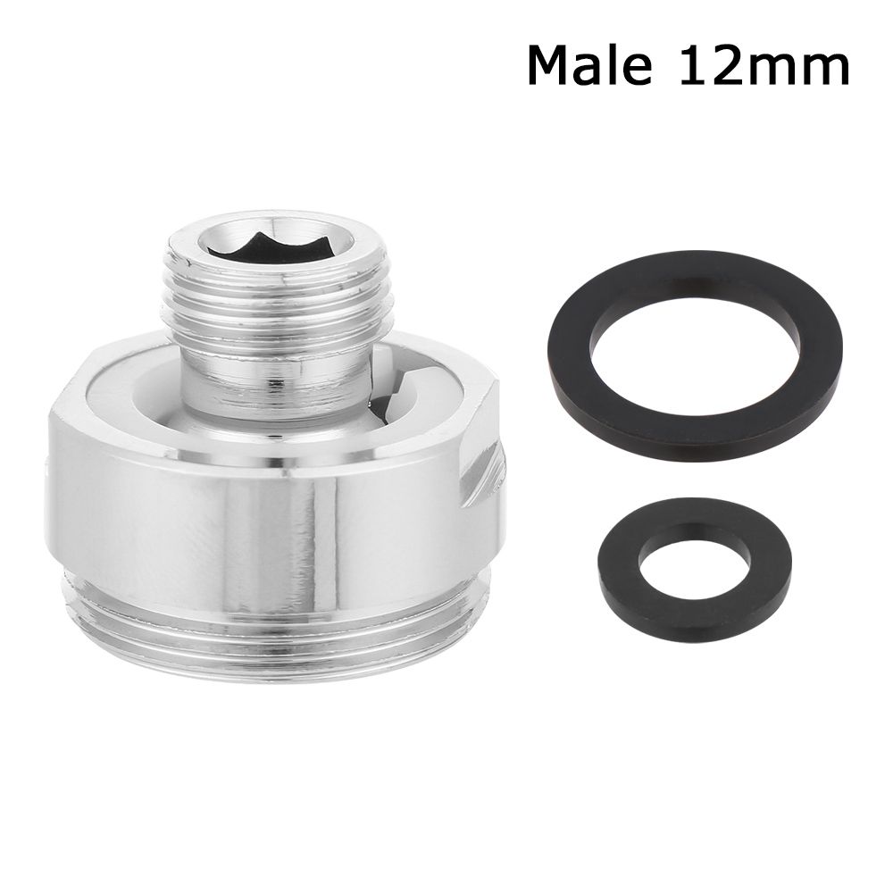 Gartenschlauch Wasserhahn Adapter 360 Grad Verstellbar Wasserhahn Belüfter Anschluss Schwenkbarer Belüfter Adapter Male 12mm