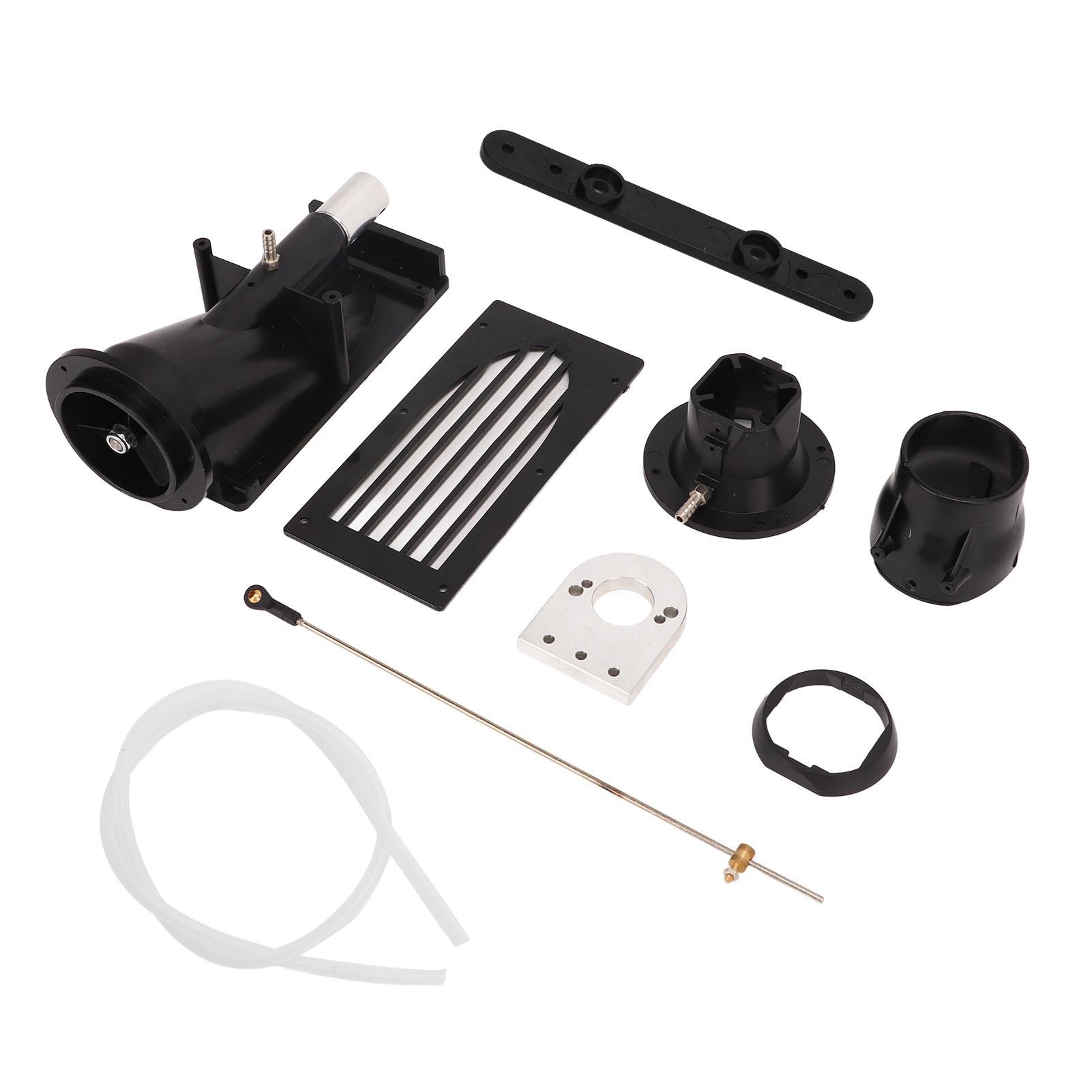 40MM Fernbedienung Boot Jet Pusher Übergroßen Kaliber Pumpe Jet Wasser Pusher Boot Thruster Schwarz schwarz
