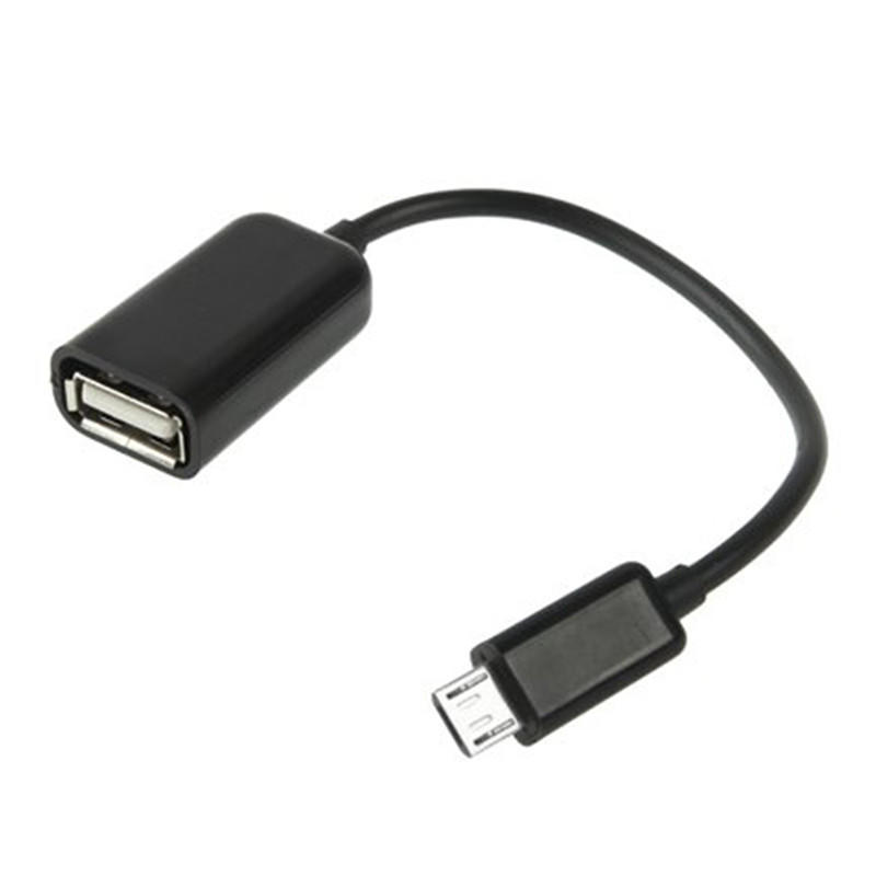 Tragbares Micro-USB-Stecker-zu-Buchse-OTG-Adapter-Konverterkabel für Android-Telefone
