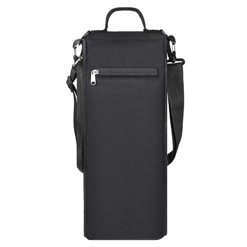 Golf Kühltasche Wein Bier Getränke Eisbeutel Schwarz Oxford-Gewebe Thermoisoliert Getränketräger Outdoor-Sport Kühltasche black