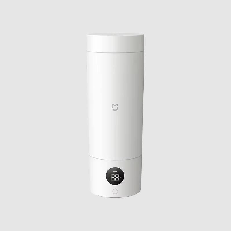 Xiaomi Mijia Tragbarer Wasserkocher 2 Thermosbecher Schneller Wasserkocher 350ml Intelligenter Isolierkessel weiß
