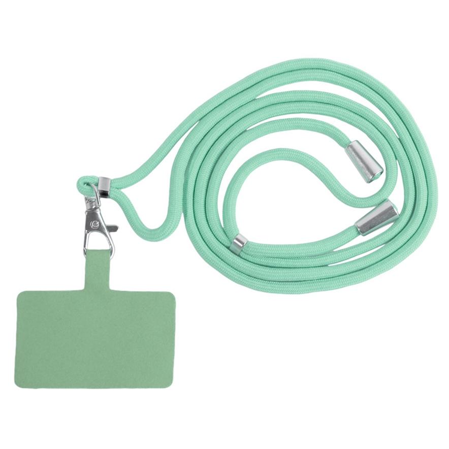 Home Supplies Handy-Clip-Umhängeband, Anti-Verlust-Lanyard, Outdoor-Reise-Handy-Kartenhalter-Lanyard hellgrüne