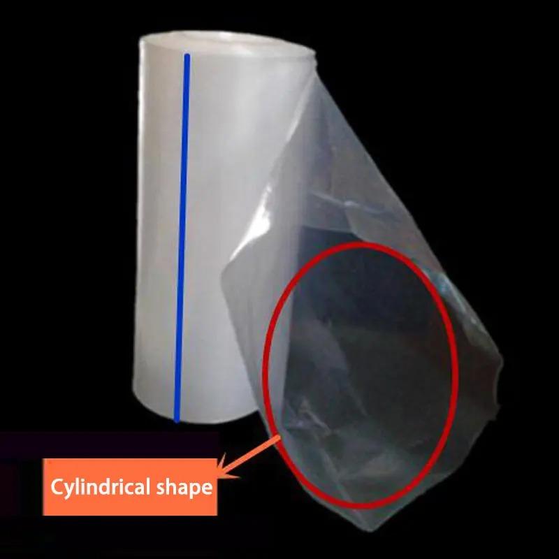 1 kg PE-Schrumpffolie, Mineralwasser, Getränkeverpackungsfolie, Verdickung, Reißfestigkeit, Kunststoffpackung, Zylinderfolie, Schrumpfbeutelschlauch tube width 30cm