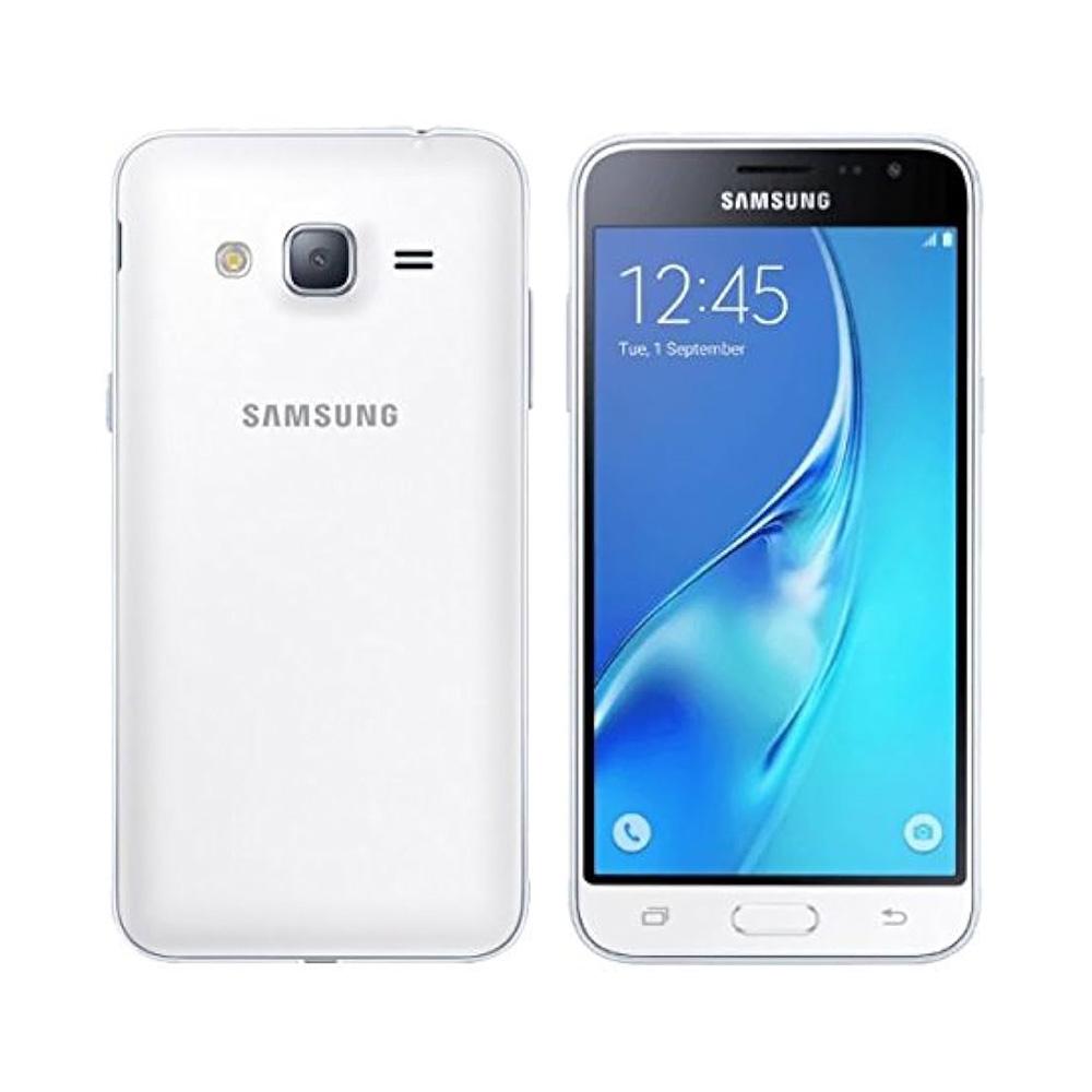 95% neues Refurbished Samsung Galaxy J3 (2016) J320F J320G 2 GB RAM 16 GB ROM Ouad Core Dual Sim 5,0 Zoll Mobiltelefon Simple Set weiß