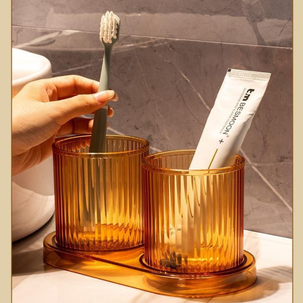 Bad Tasse Einfache Zahnbürste Tasse Hotel Gurgeln Tasse Home Wasser Saft Tasse Anti-fallen Bunte Kunststoff Tasse Bad Kostenloser Versand orange