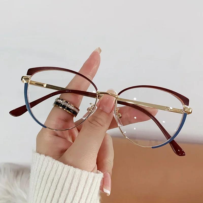 Farbwechselnde/Blaulichtfilternde Brille Multifunktional Stilvoller Rahmen Kann sich bei Sonnenlicht verfärben TAC-Brille Photochromic brown