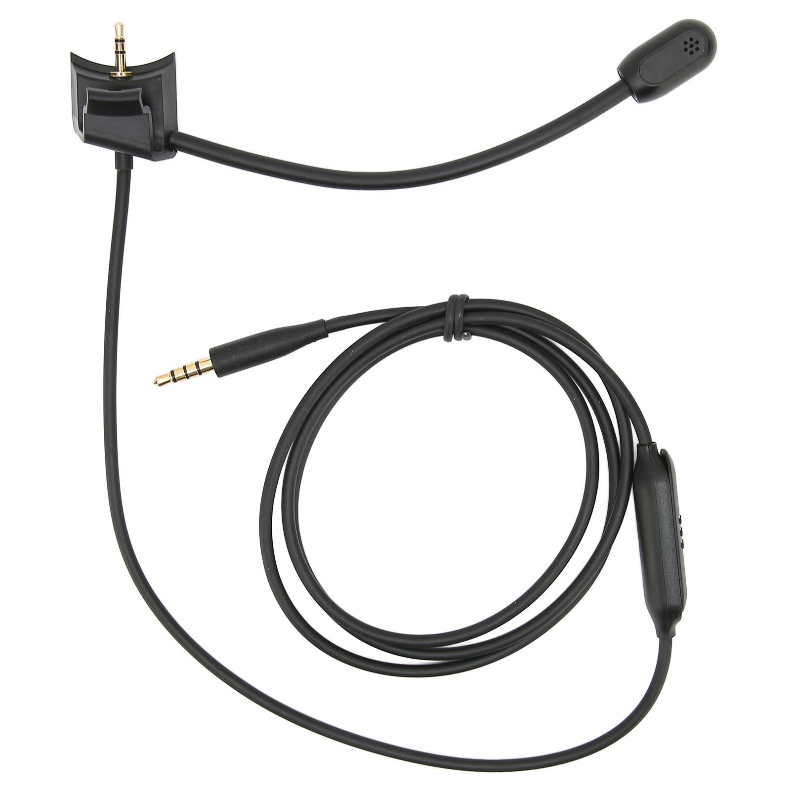 Kabel Boom Mikrofon Noise Reduction Mikrofon Audio Kabel mit Stummschaltung für QC35 QC35 II