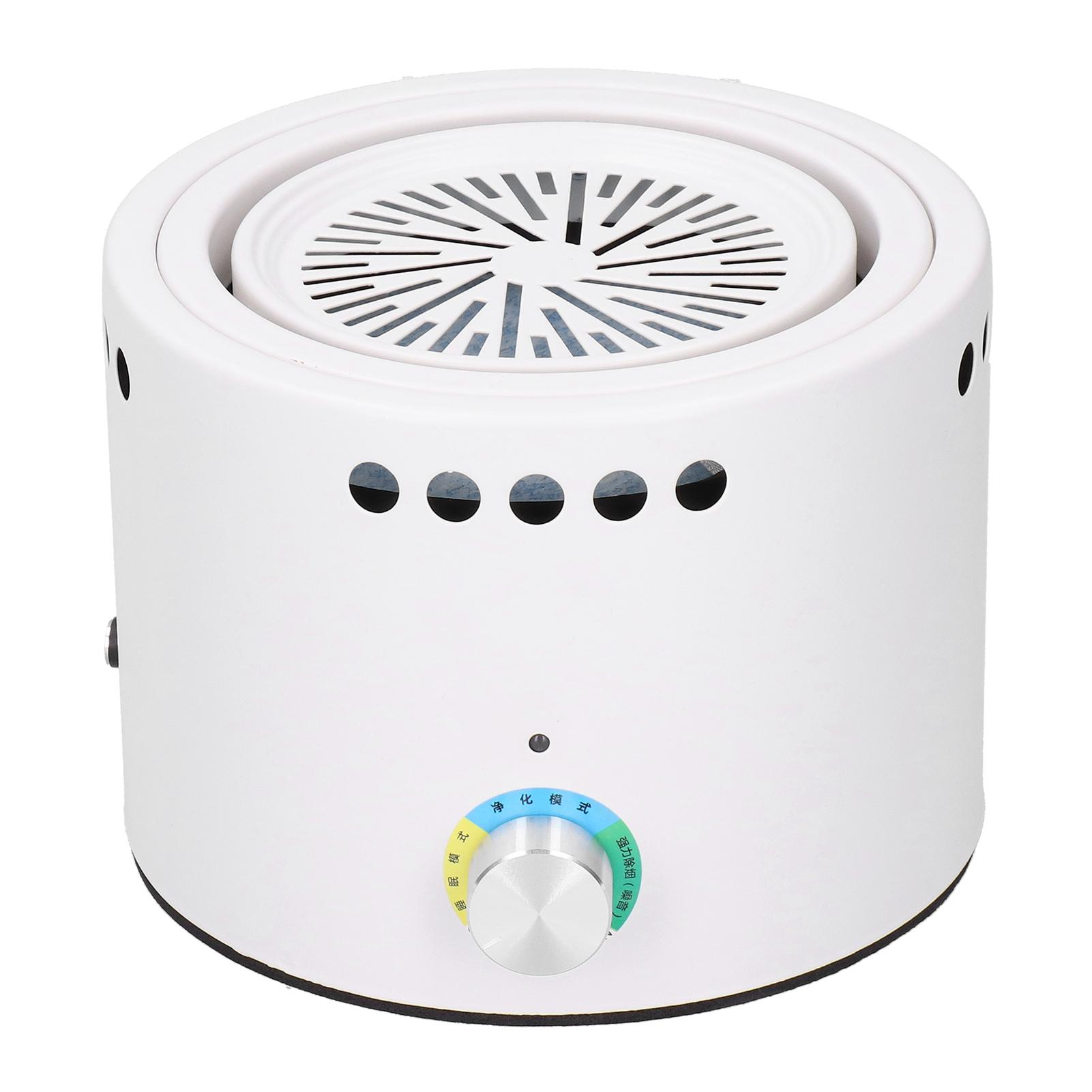 Haushalts-Negativ-Ionen-Luftreiniger, Geruchsentfernung, Luftreiniger, weiß EU Plug