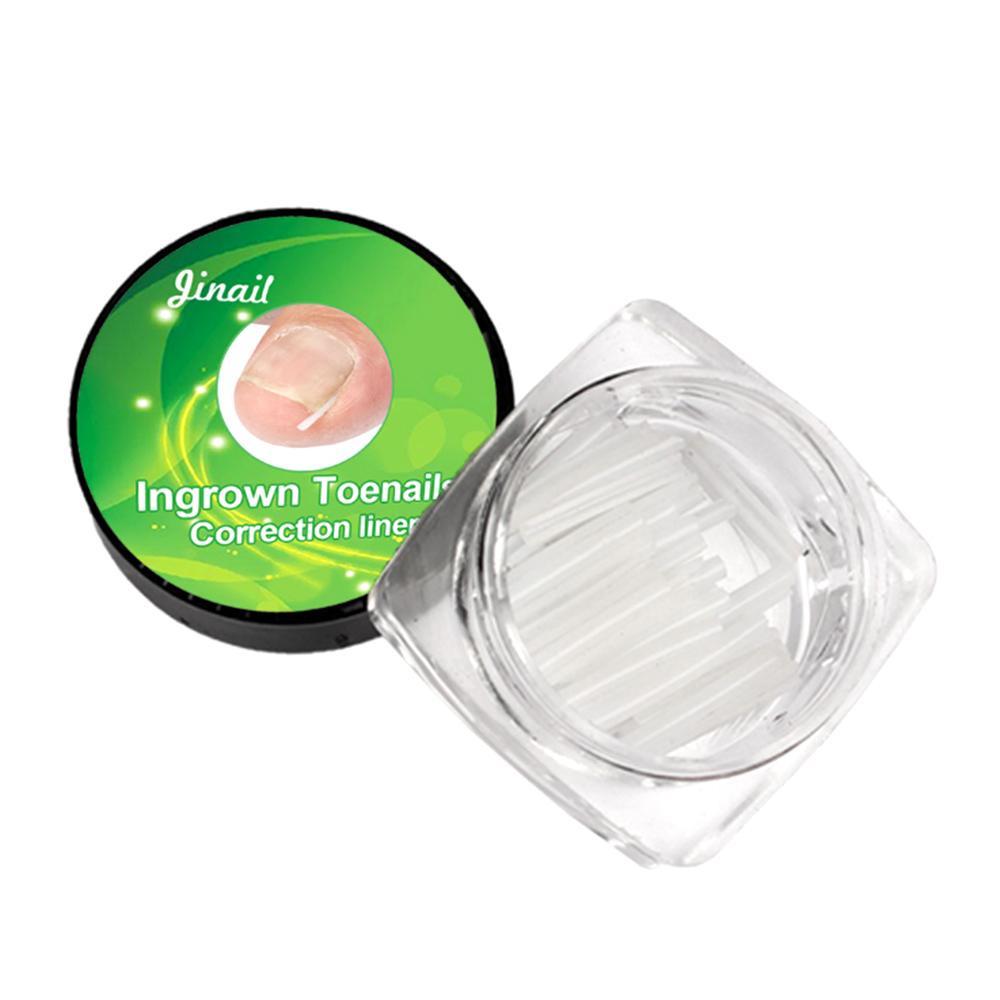 10PCS Eingewachsene Zehennagel Korrektur Pad Fuß Pflege Glättung Pad Zehennagel Patch Klebstoff Zehennagel transparent