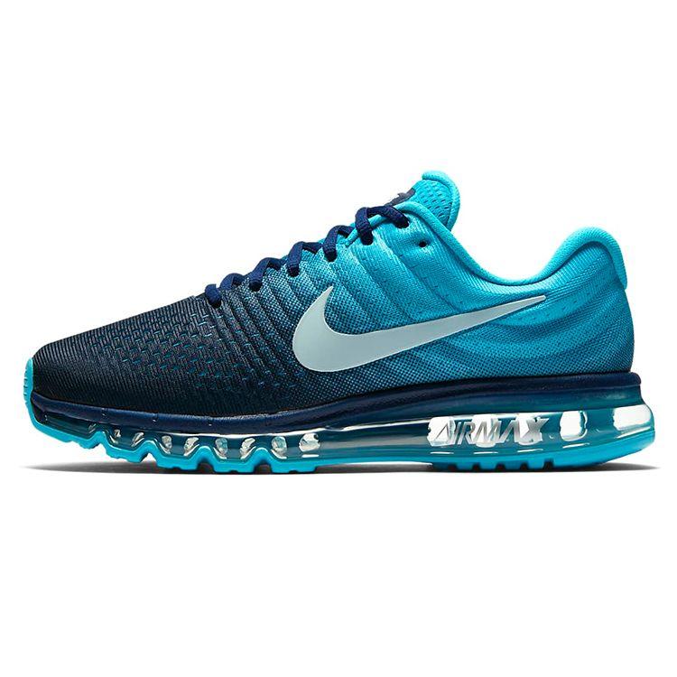 Nike Air Max 2017 Binary Blue Herren Sneaker Gletscherblau 849559-404 42 black