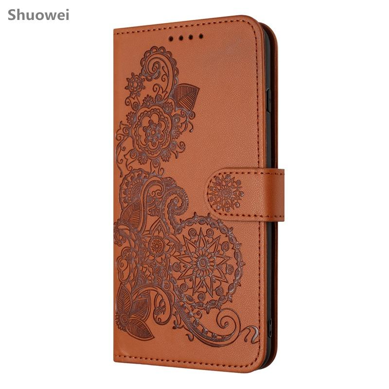 Für Sony Xperia 1 2 5 8 10 20 III IV V VII Handyhülle Kartenfach Leder Klapp-Wallet-Hülle Sony Xperia 5/Xperia 2 braun