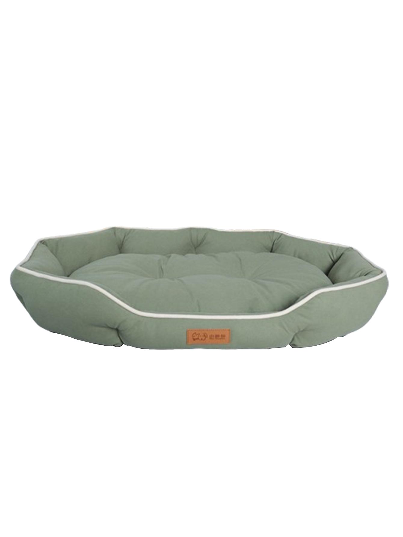 Großes Hundebett für alle Jahreszeiten, Haus für Katzen, Korb, elastisches Hundesofa mit großem Platz, Schlafmatte, warmes Hundekissen für den Winter S-40x30x10cm gray
