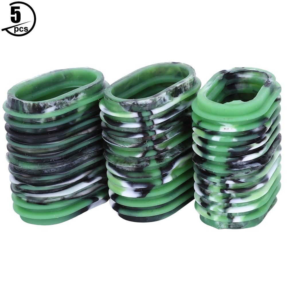 5 Stück Angelrolle Griff Rutschfest Ergonomische Abdeckung Knöpfe Mehrfarbig Optional(Blau Schwarz )