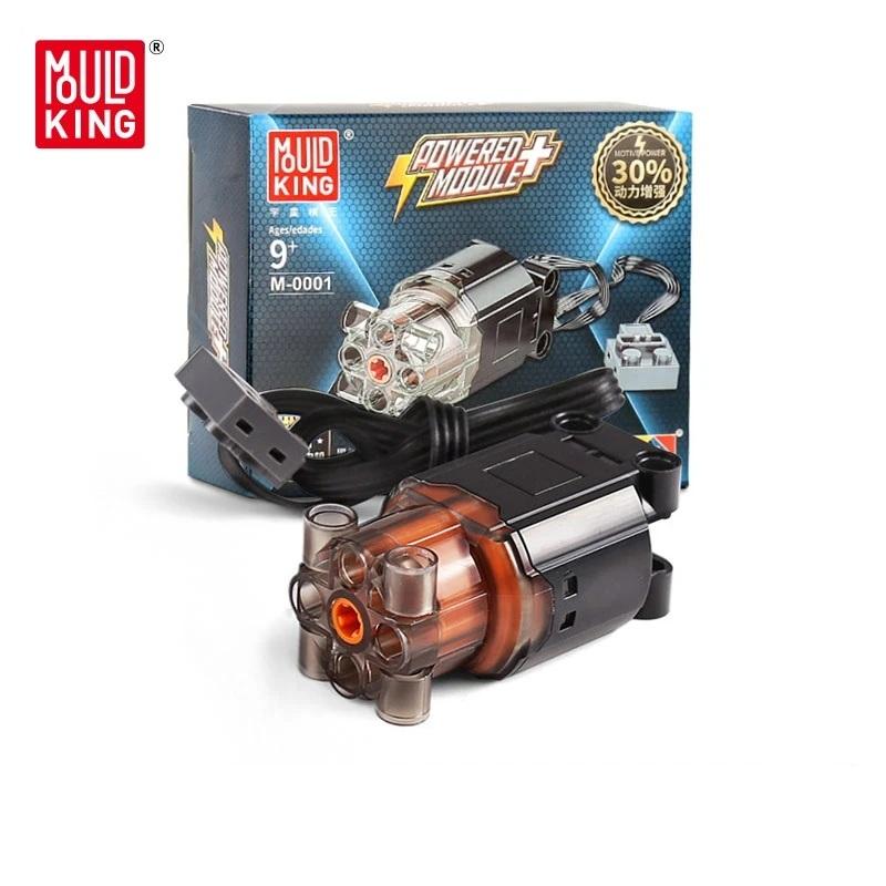 MOULD KÖNIG Auto MOC Technische Bausteine Fernbedienung Zug Auto Motor High Speed L Motor M XL Servo Motor Overspeed L Motor