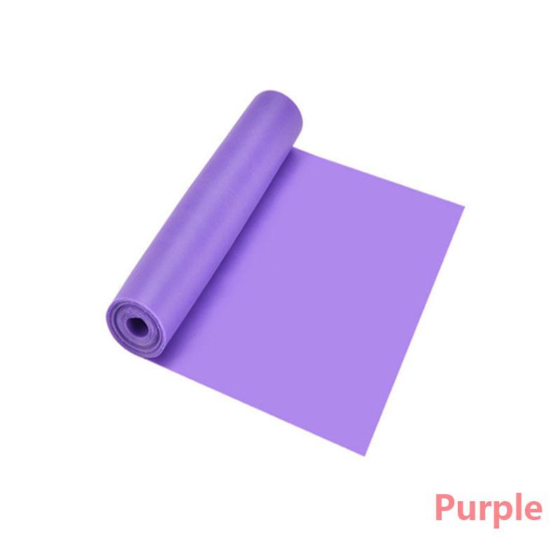 150 * 15 cm / 500 * 50 * 0,5 mm Yoga-Gummiband Bodybuilding-Verlängerungsseil Fitnessstudio-Zubehör 150cm*15cm violett