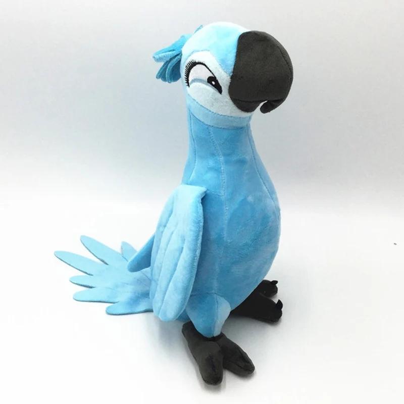 Neues Rio 2 Film Cartoon Plüschtiere 30cm Blauer Papagei Blu Juwelfogel Puppen Weihnachtsgeschenke Für Kinder Plüschtier 30CM white