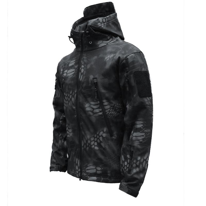 Outdoor Tactical Charge Sharkskin Softshell Charge Jacke L coole schwarze